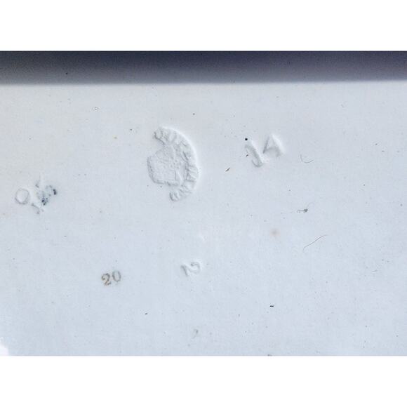 Copeland Spode "Heron" 14.5" Platter Oval Plate Serving Dish Antique Asian Decor - Picture 4 of 10